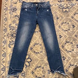 Flying monkey skinny jeans